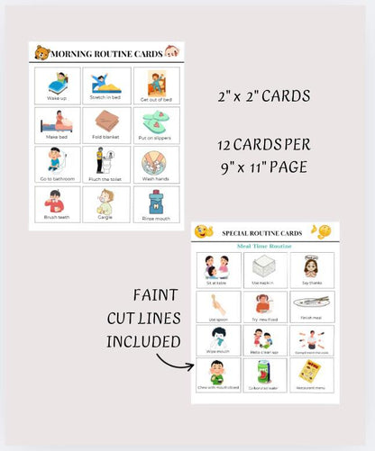 Daily Routine Cards  - RoutiKids