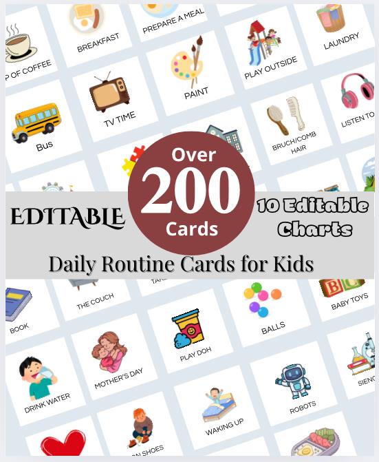 Daily Routine Cards  - RoutiKids