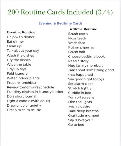 Daily Routine Cards  - RoutiKids